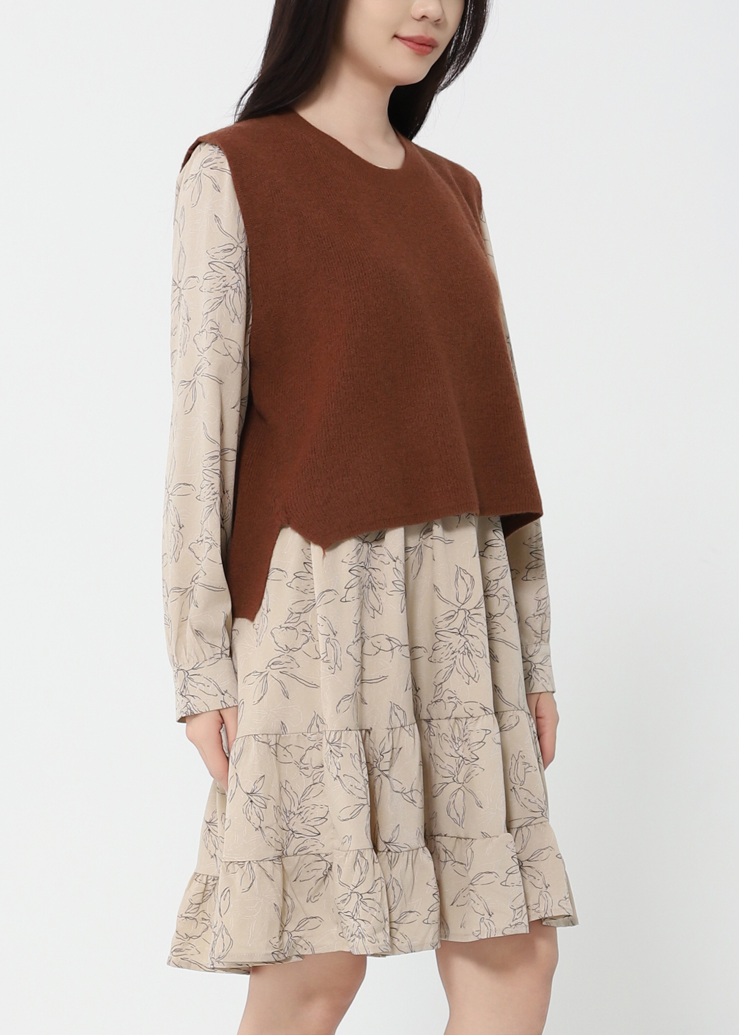 Two Piece Elegant Wear Dress Set 49512