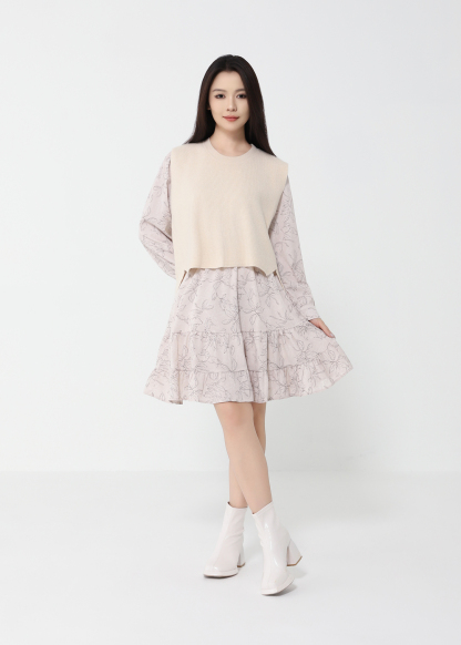 Two Piece Elegant Wear Dress Set 49512