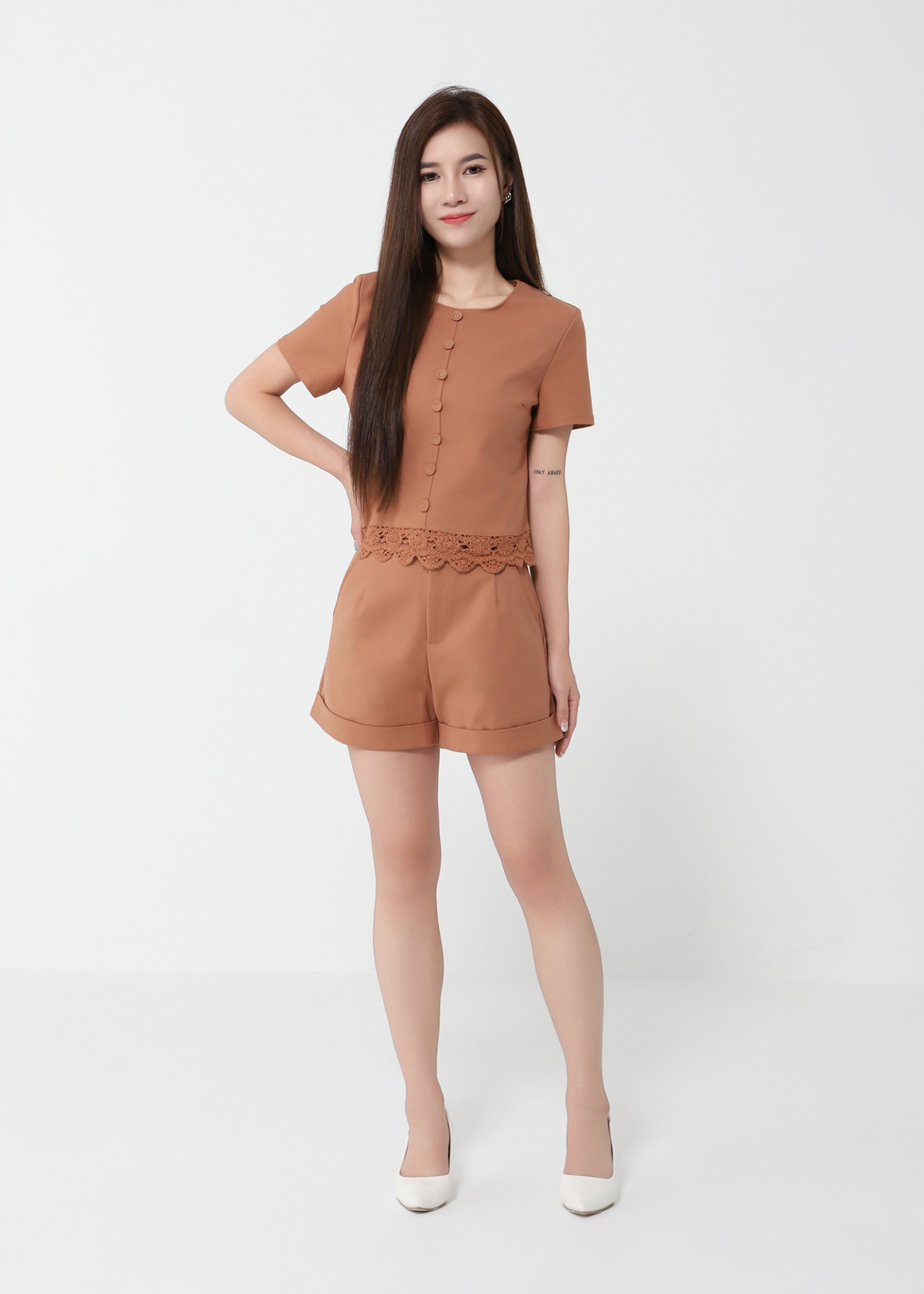 Formal Wear With Lace Set 49525