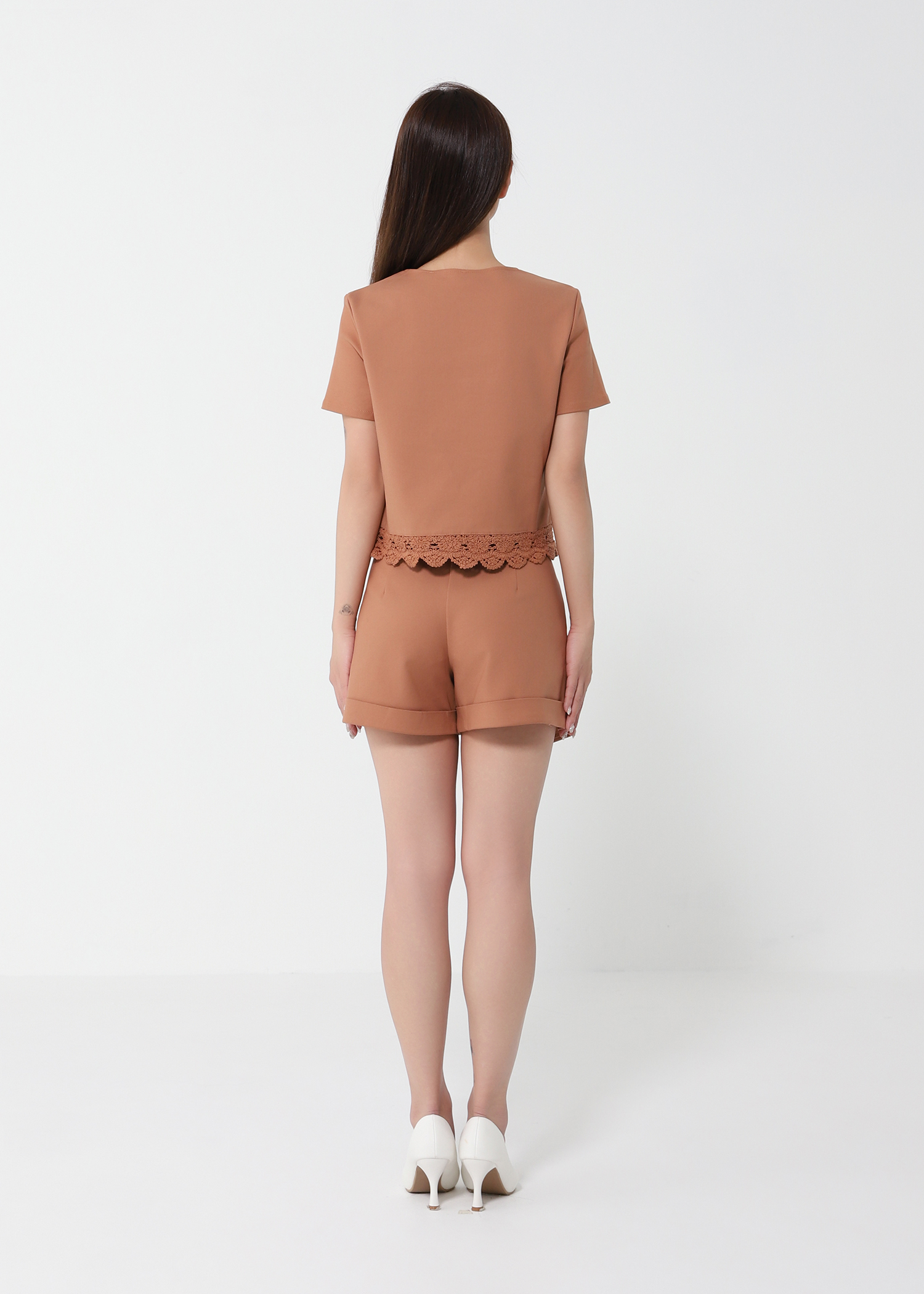 Formal Wear With Lace Set 49525