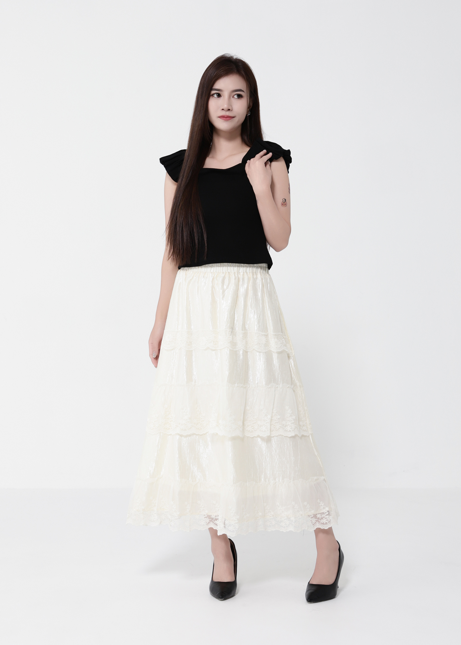 Lace Net Skirt 49569