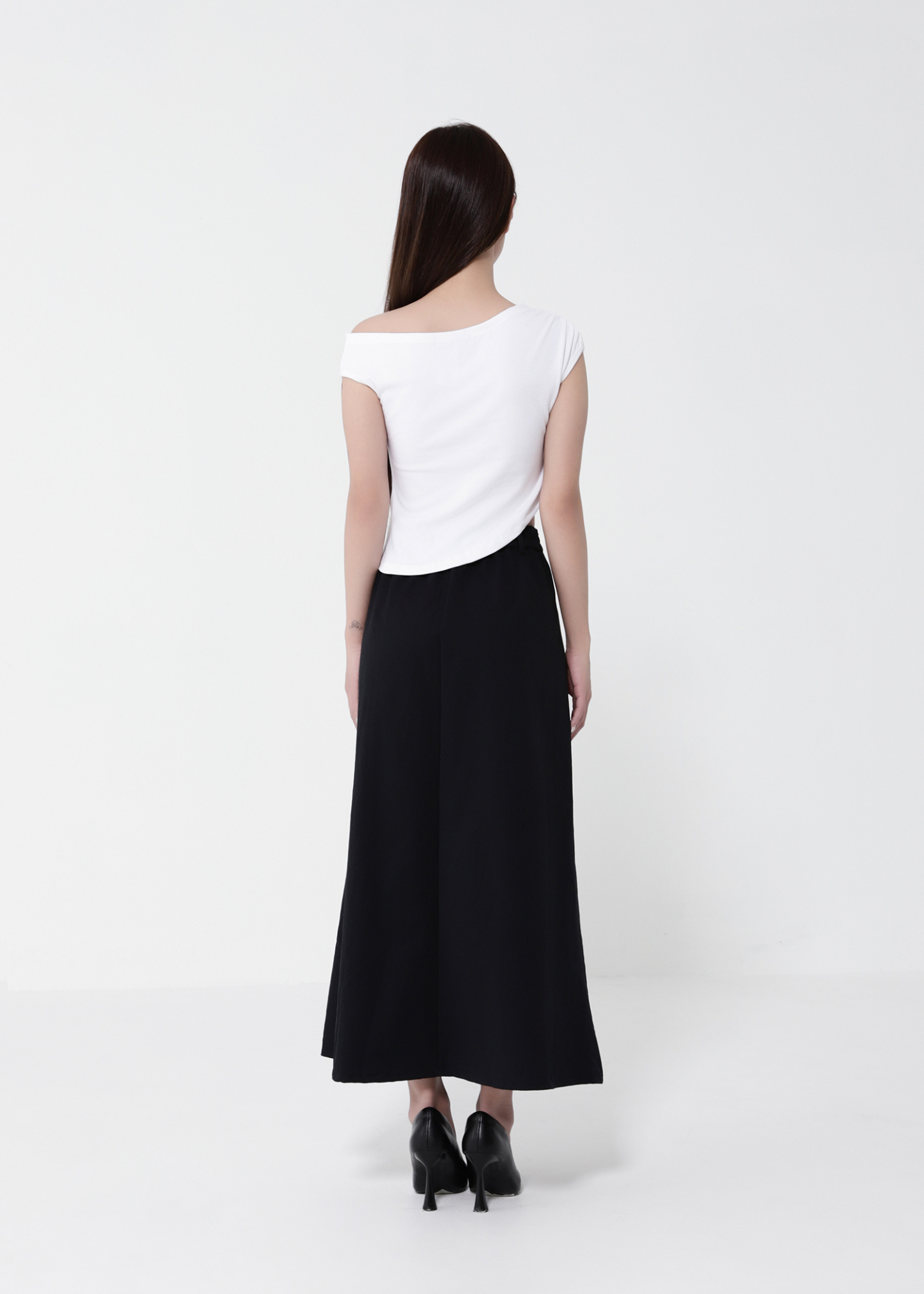 Sloping  Sleeveless Top 49603
