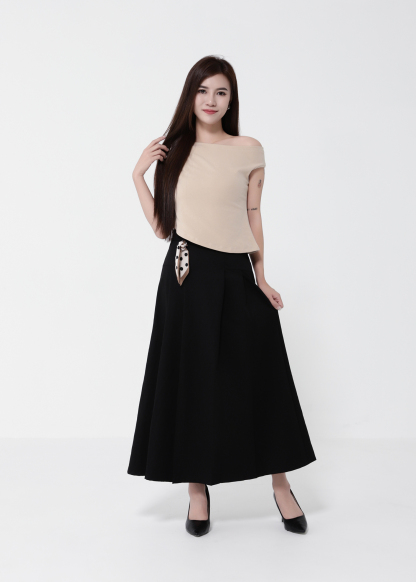 Sloping  Sleeveless Top 49603