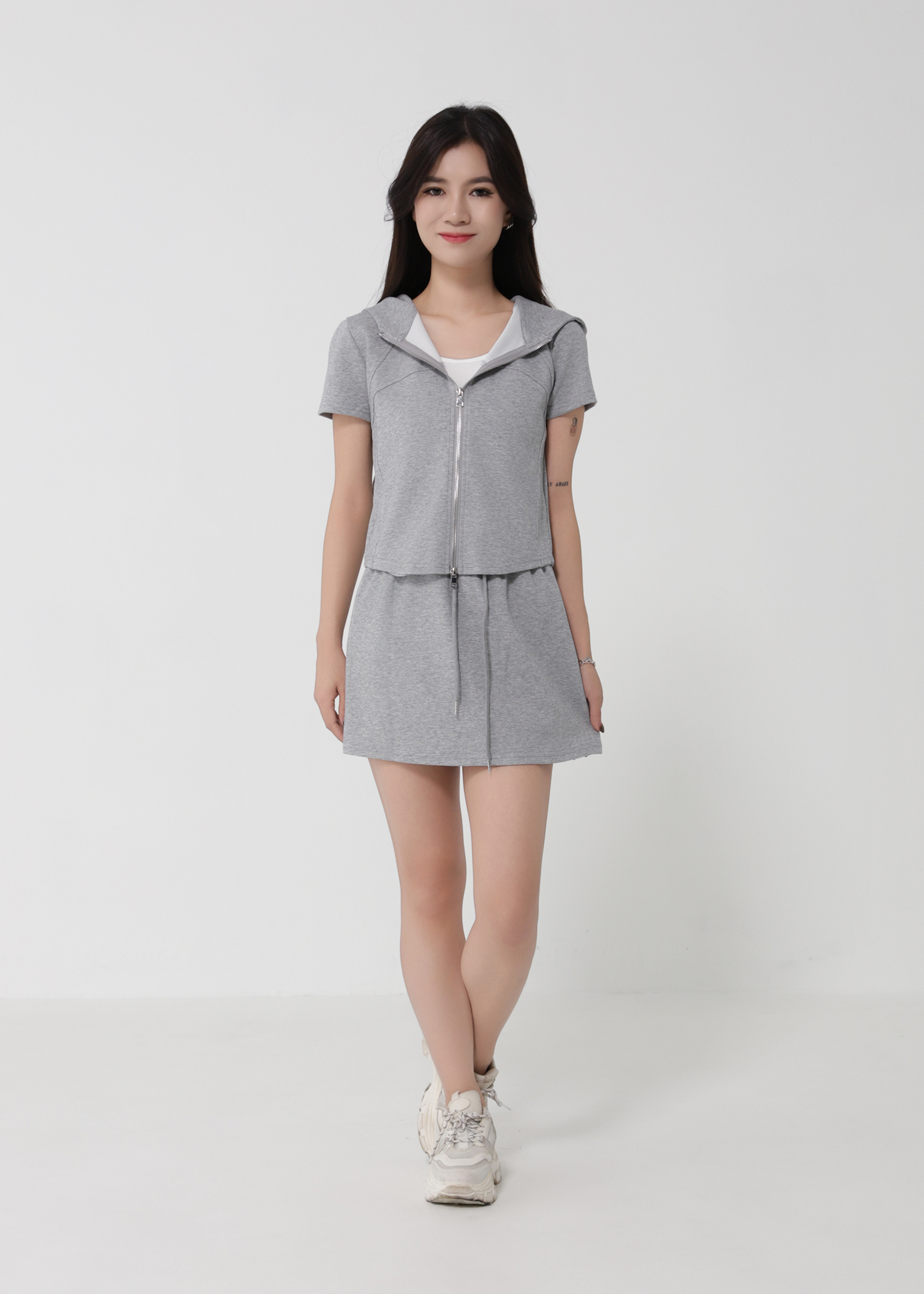 Casual Wear Three Piece Top Set 49888