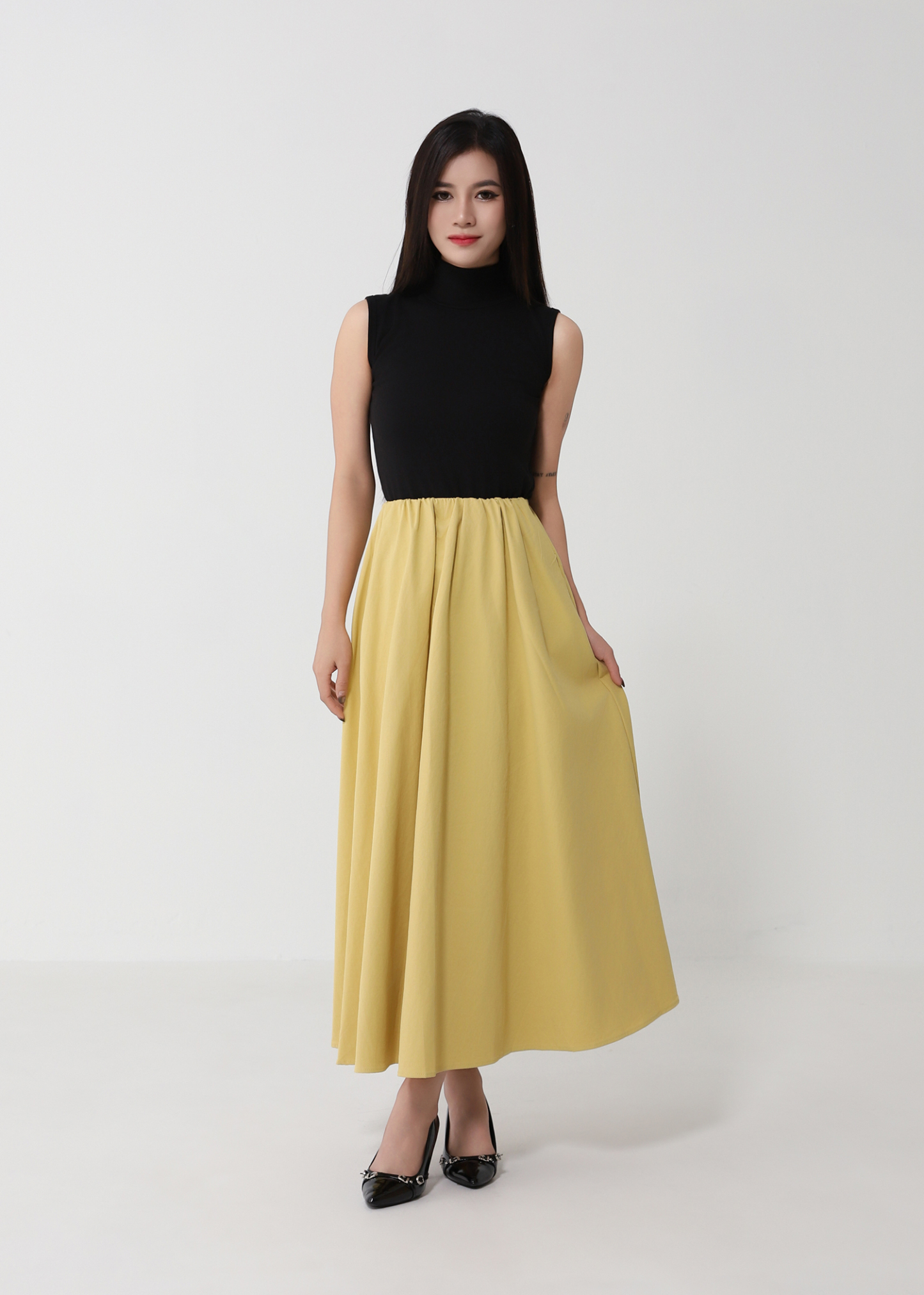 Basic Wear Long Skirt 49904