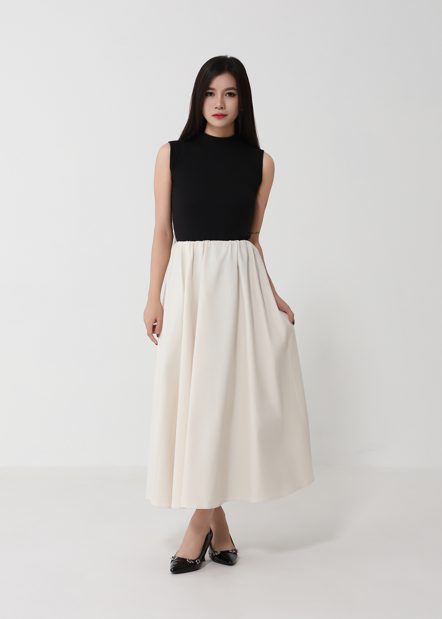Basic Wear Long Skirt 49904