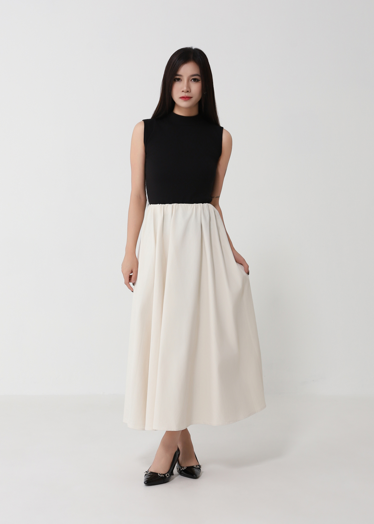 Basic Wear Long Skirt 49904
