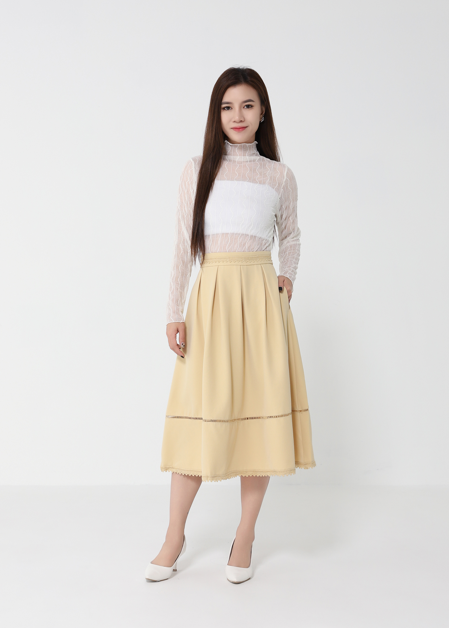 Turtle Neck Top 50097