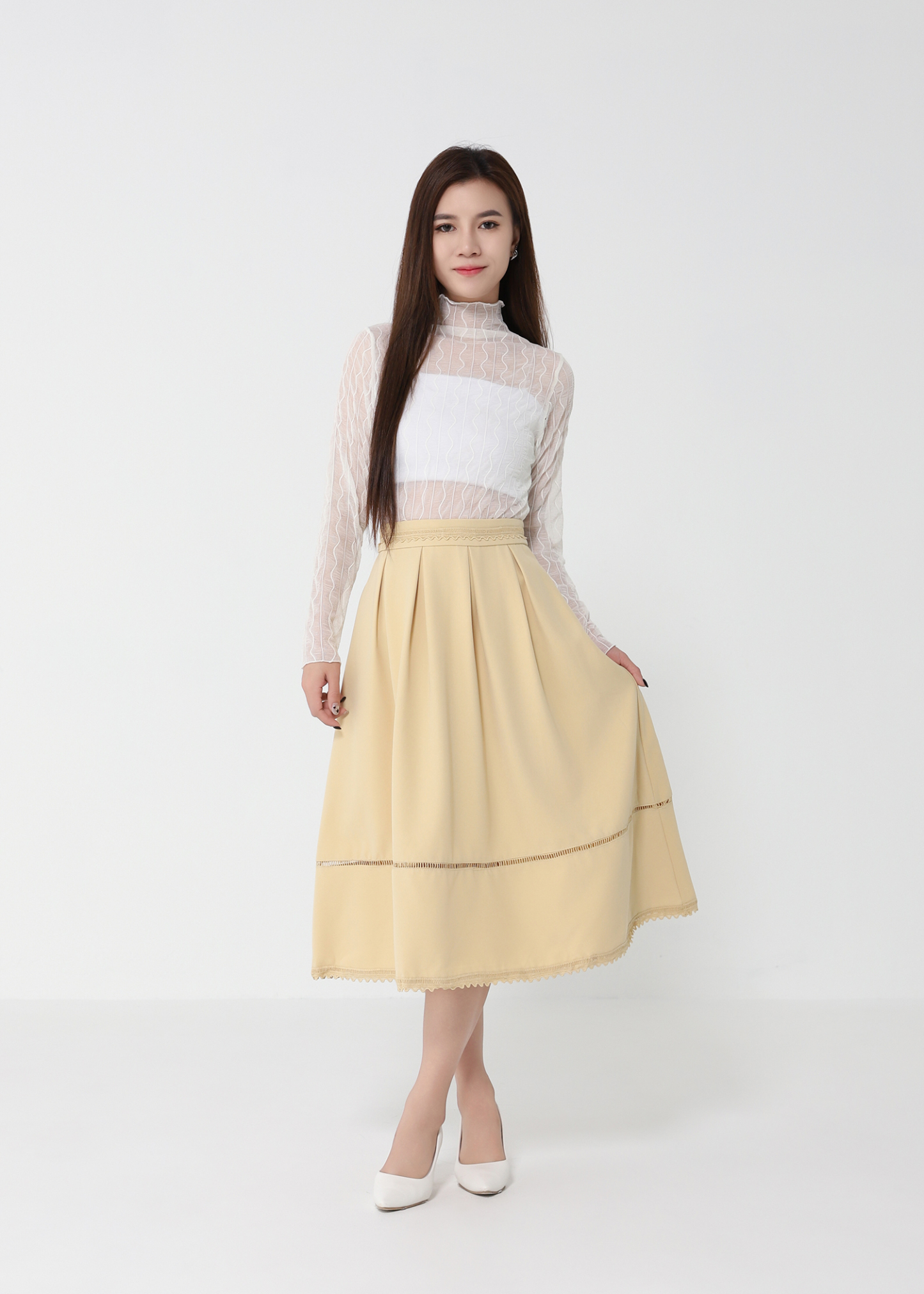 Turtle Neck Top 50097
