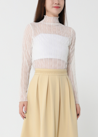 Turtle Neck Top 50097