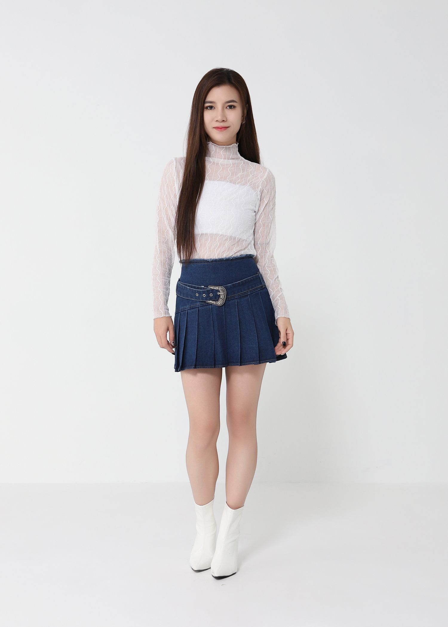 Turtle Neck Top 50097