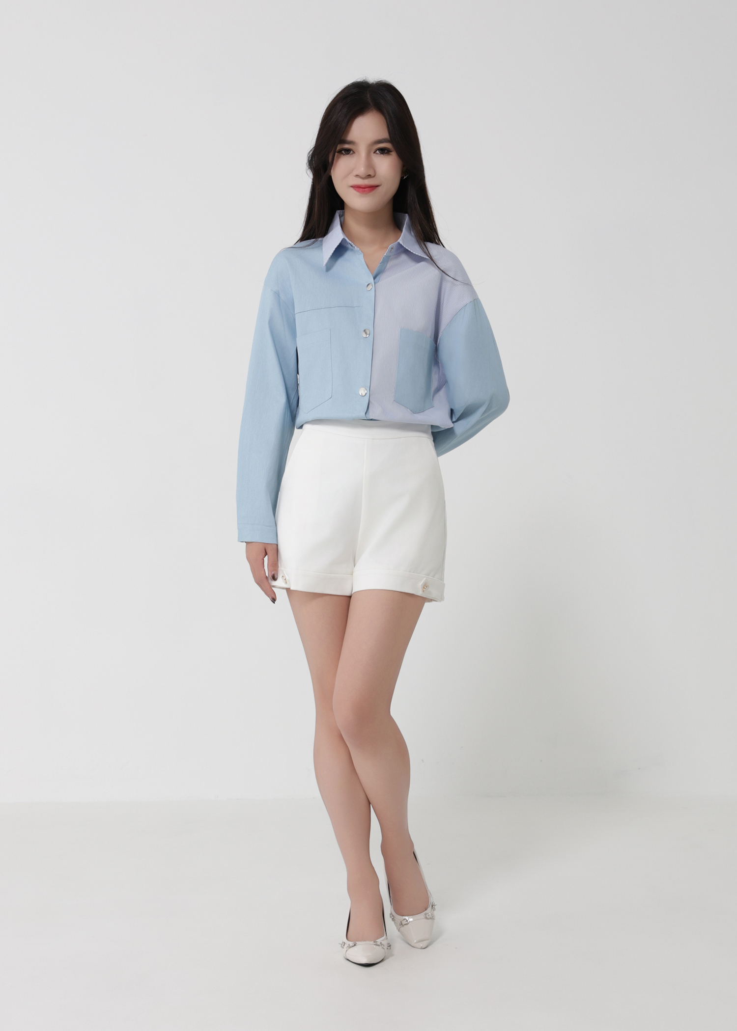 Front Button Top 50592