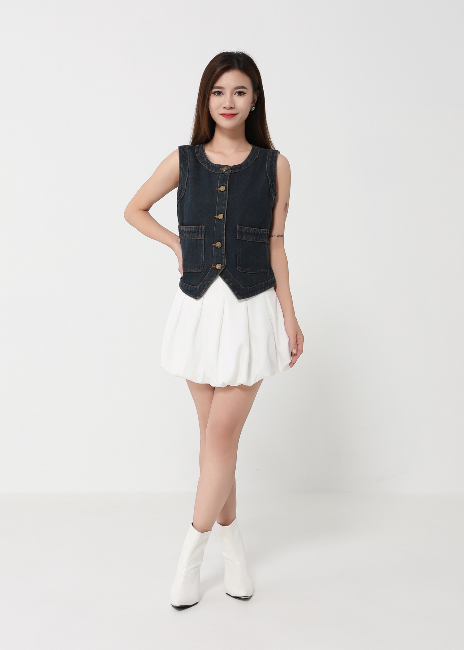 Denim Top 50593
