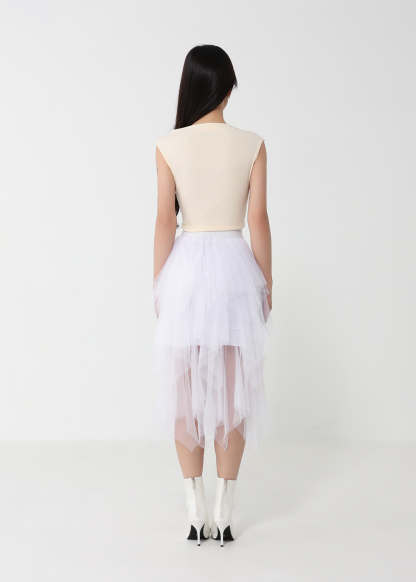 Net Layered Skirt 50596