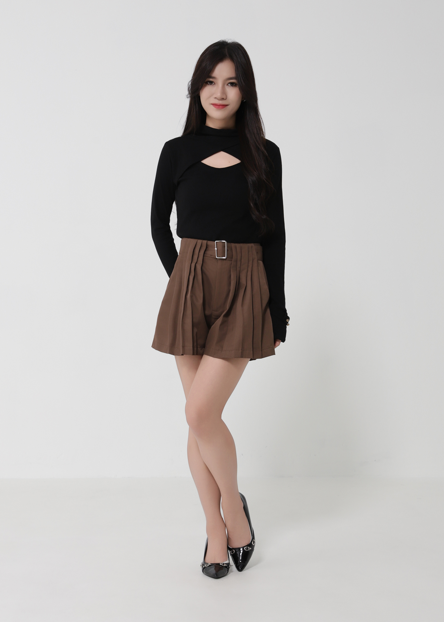 Fake Two Piece Top 50098