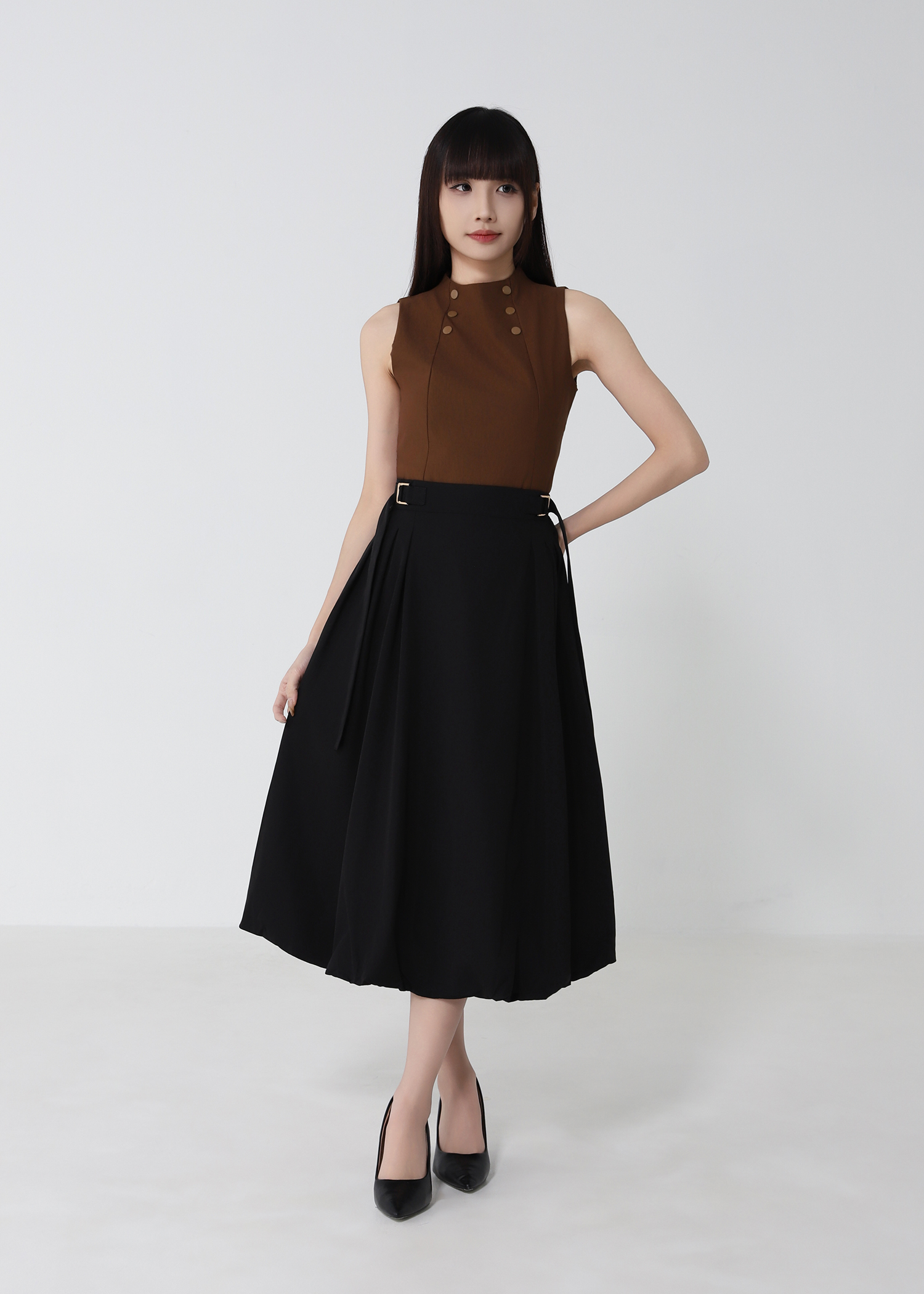 High Waist Bubble Skirt 51680