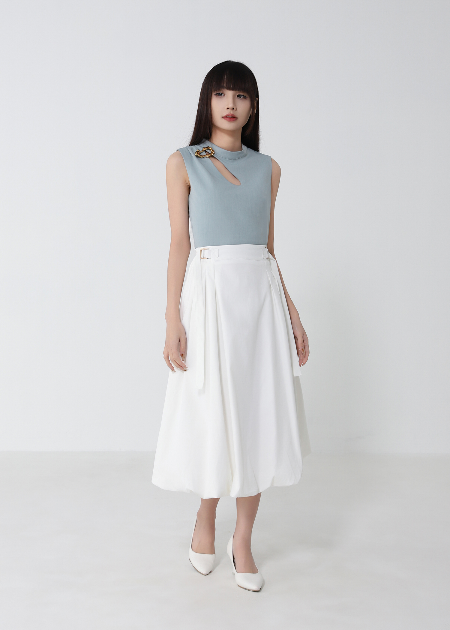 High Waist Bubble Skirt 51680