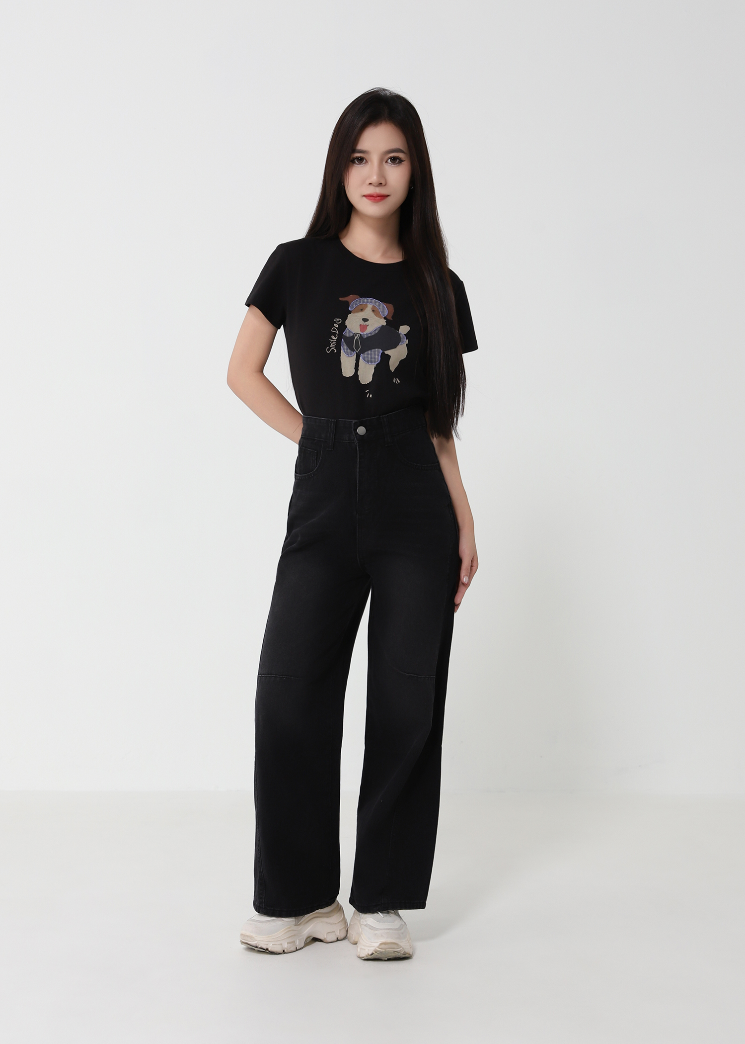 Denim Long Pants 51842