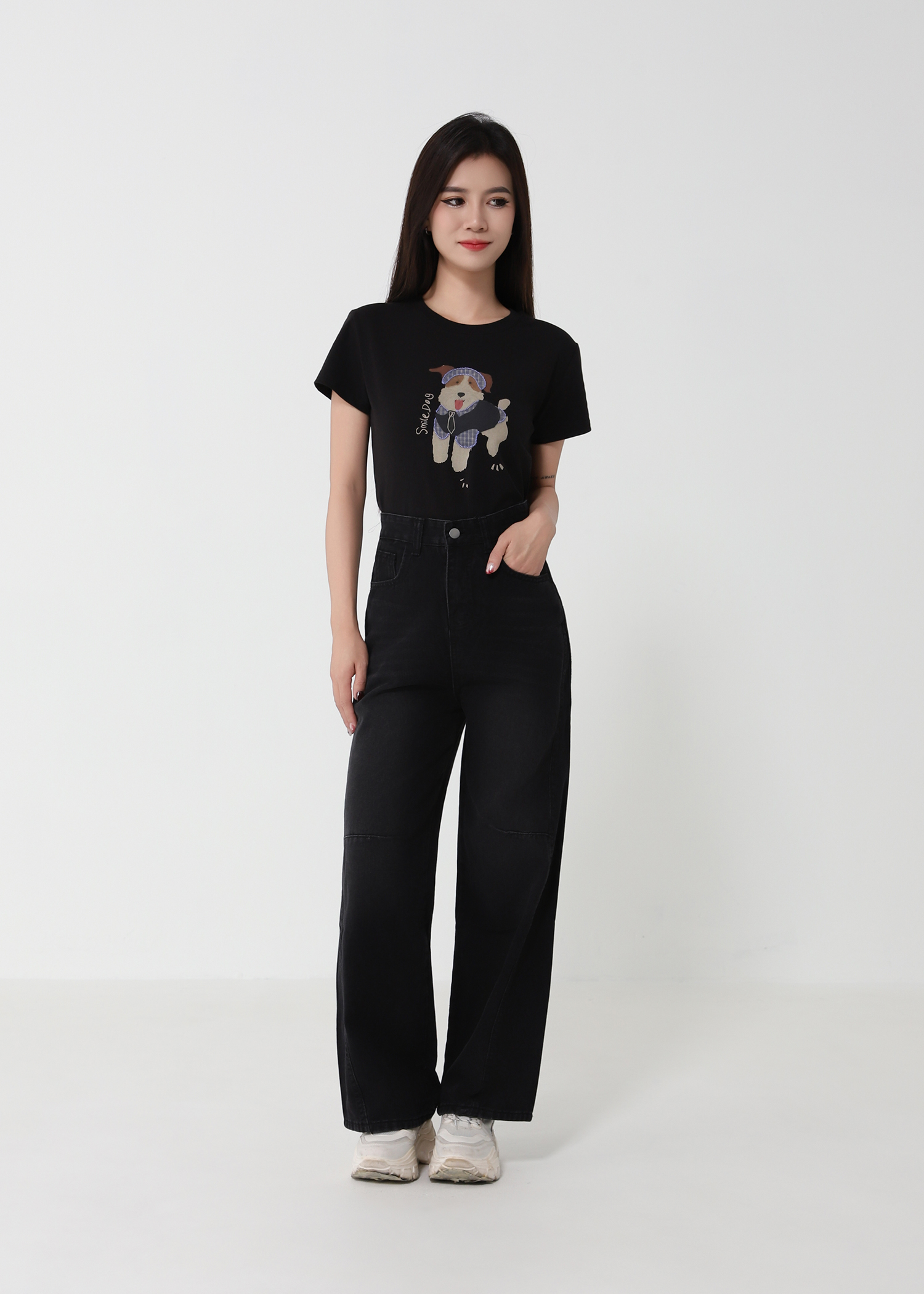 Denim Long Pants 51842