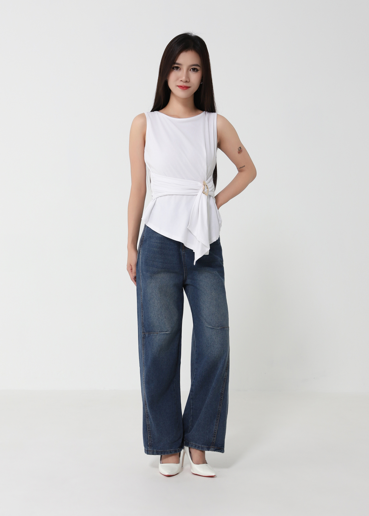 Denim Long Pants 51842