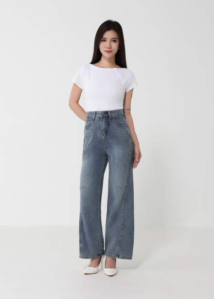Denim Long Pants 51842