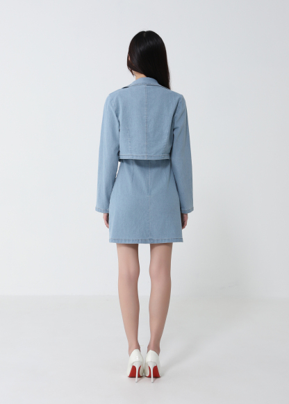 Denim Two Piece Set 52008