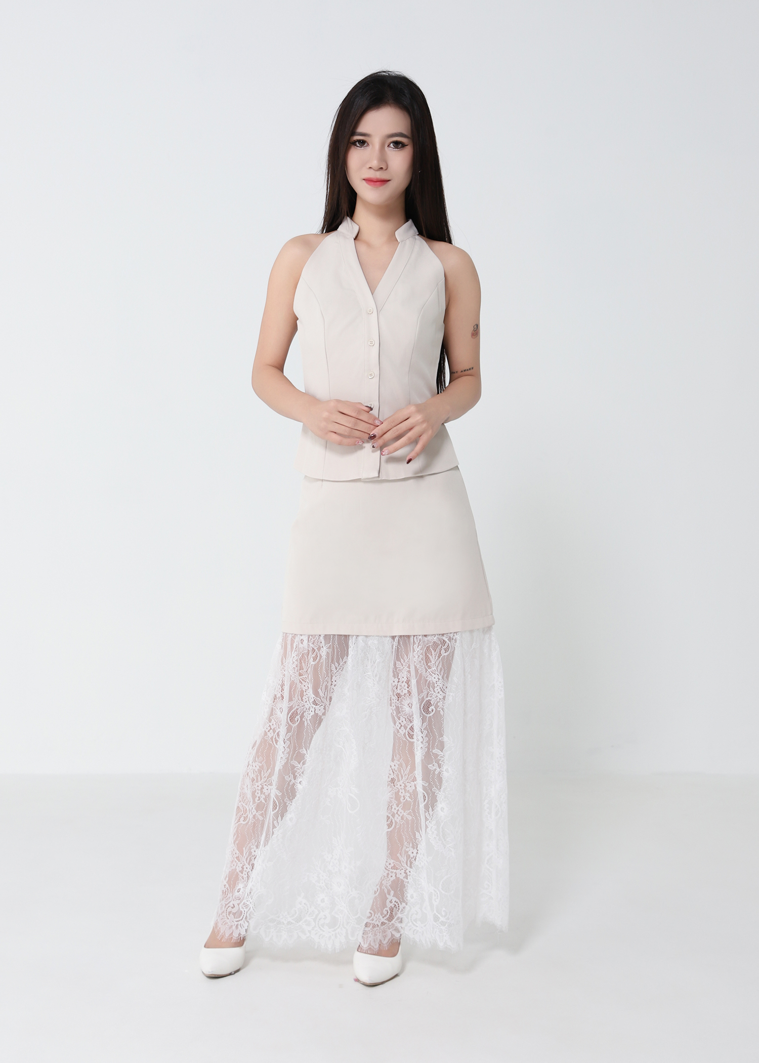 Elegant Wear Lace Set 52415