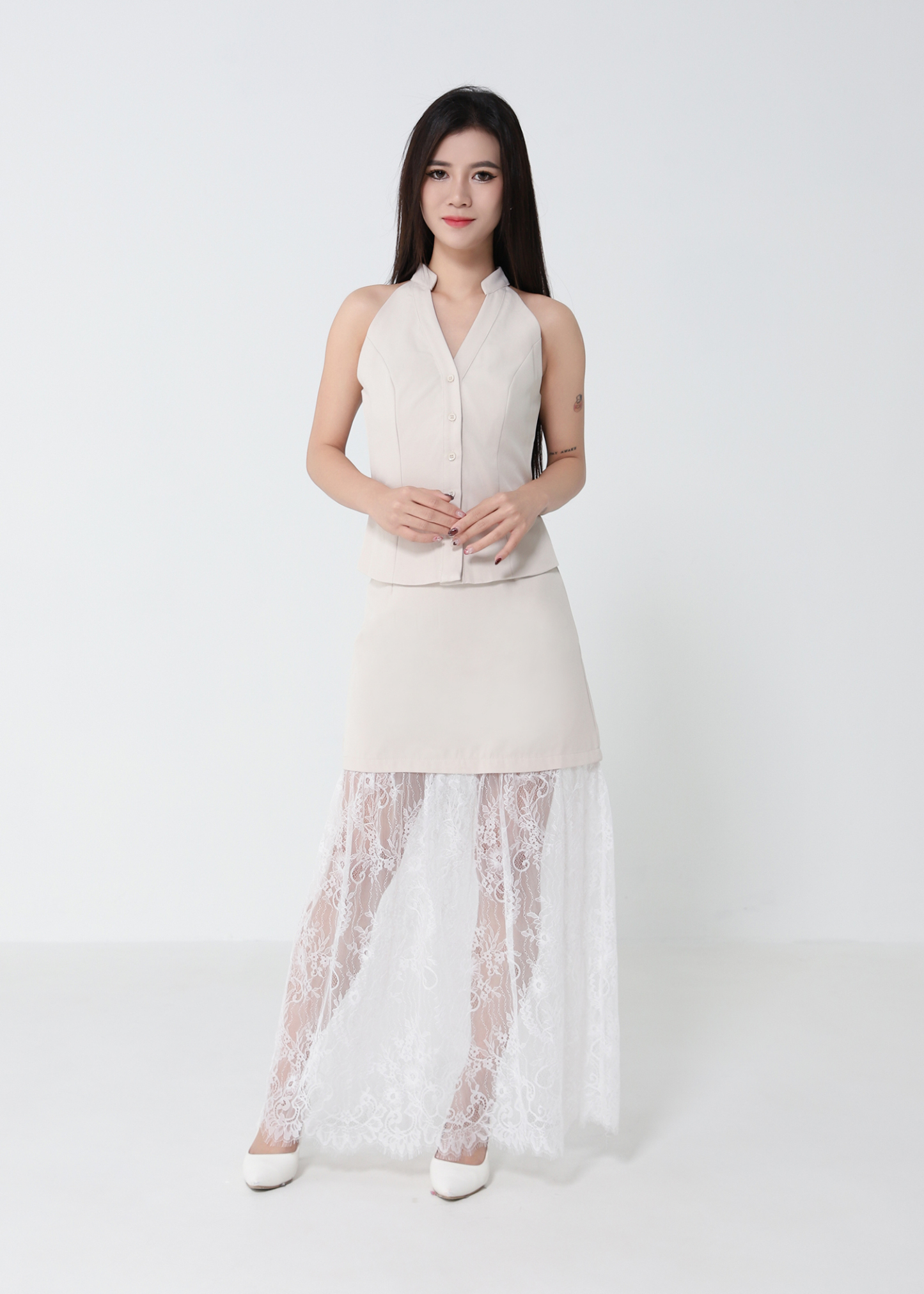 Elegant Wear Lace Set 52415