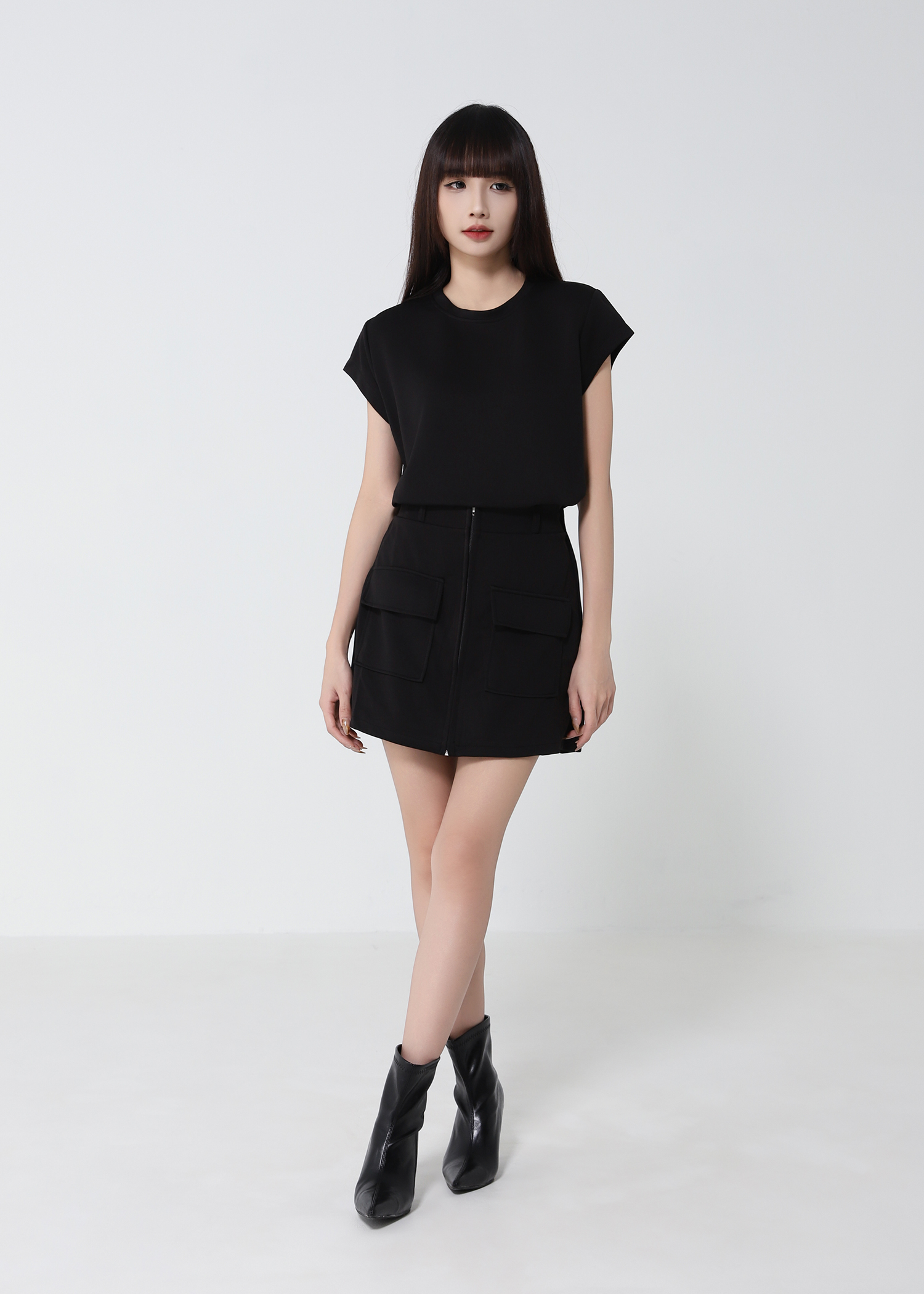 Fake Two Piece Dress 52615