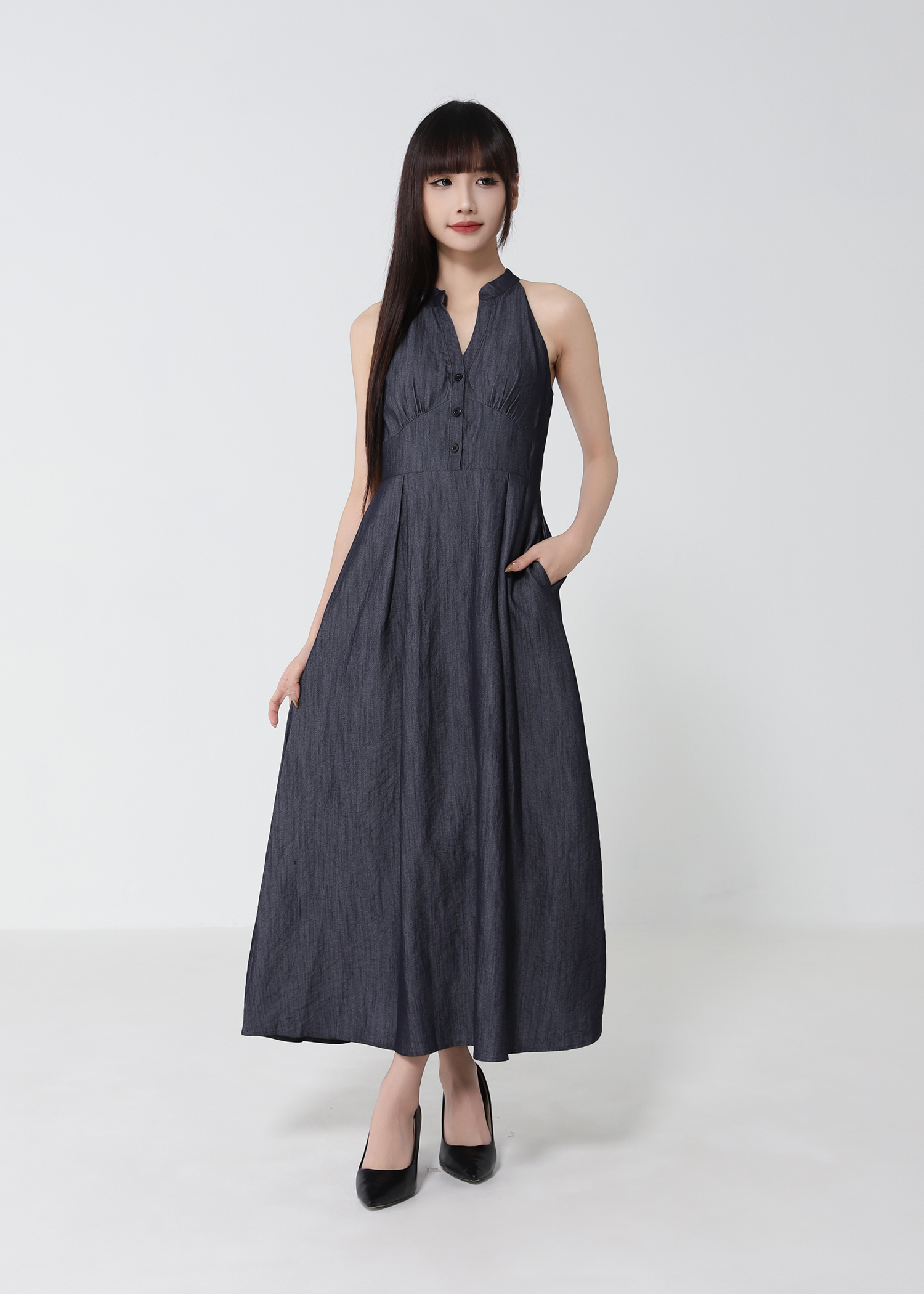 Elegant Wear Halter Dress 52625