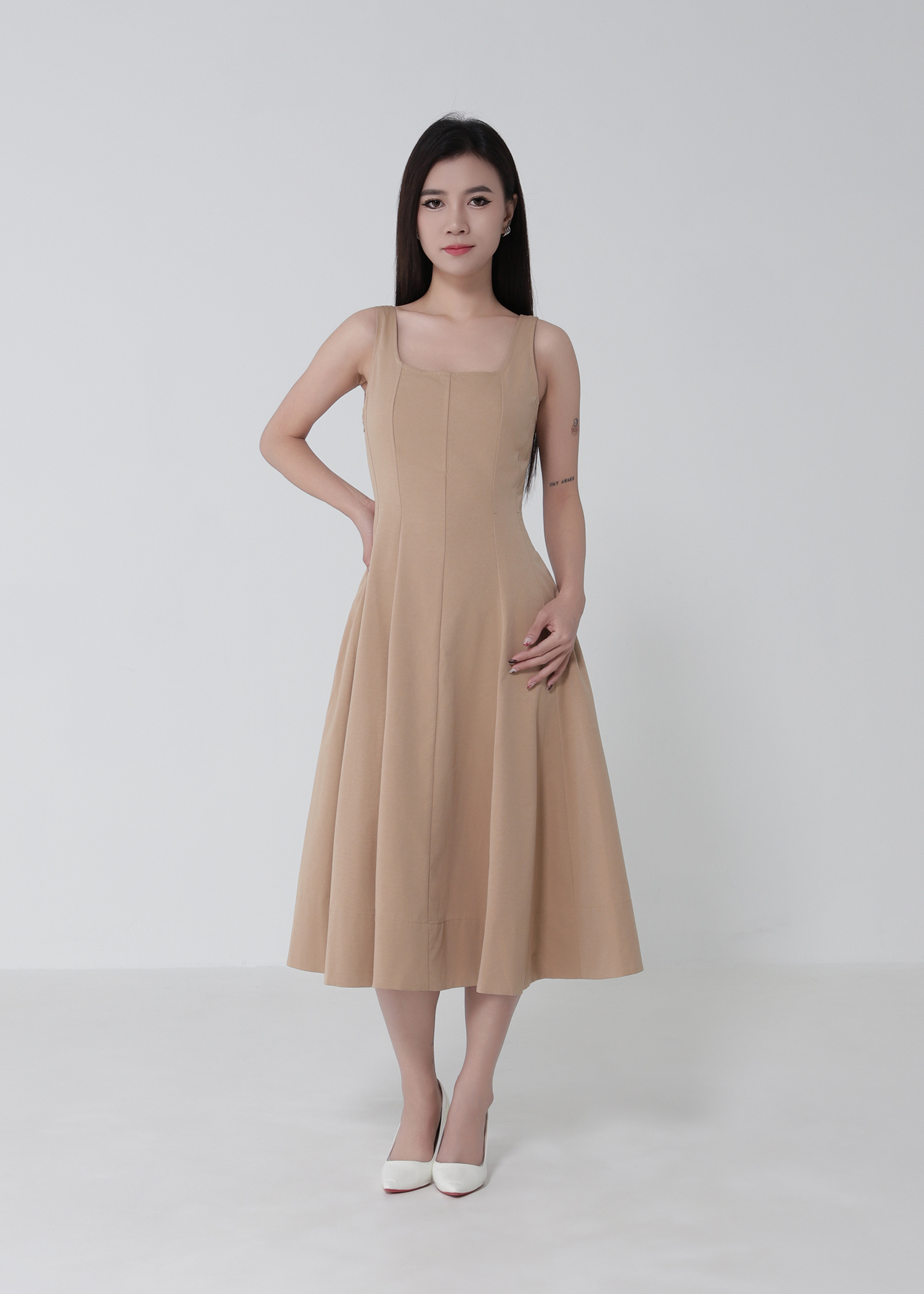 Elegant Wear Sleeveless Dress 52661