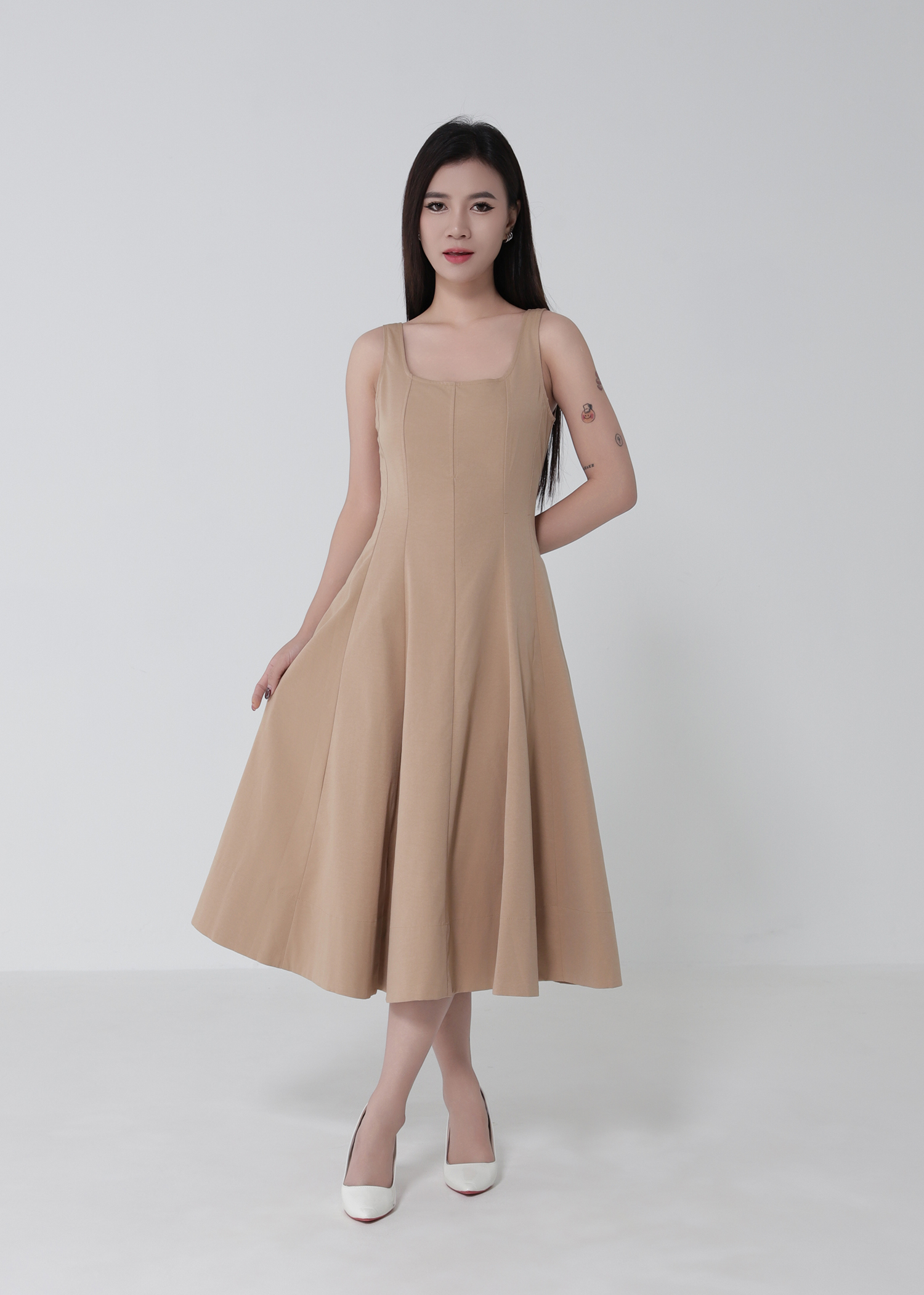 Elegant Wear Sleeveless Dress 52661