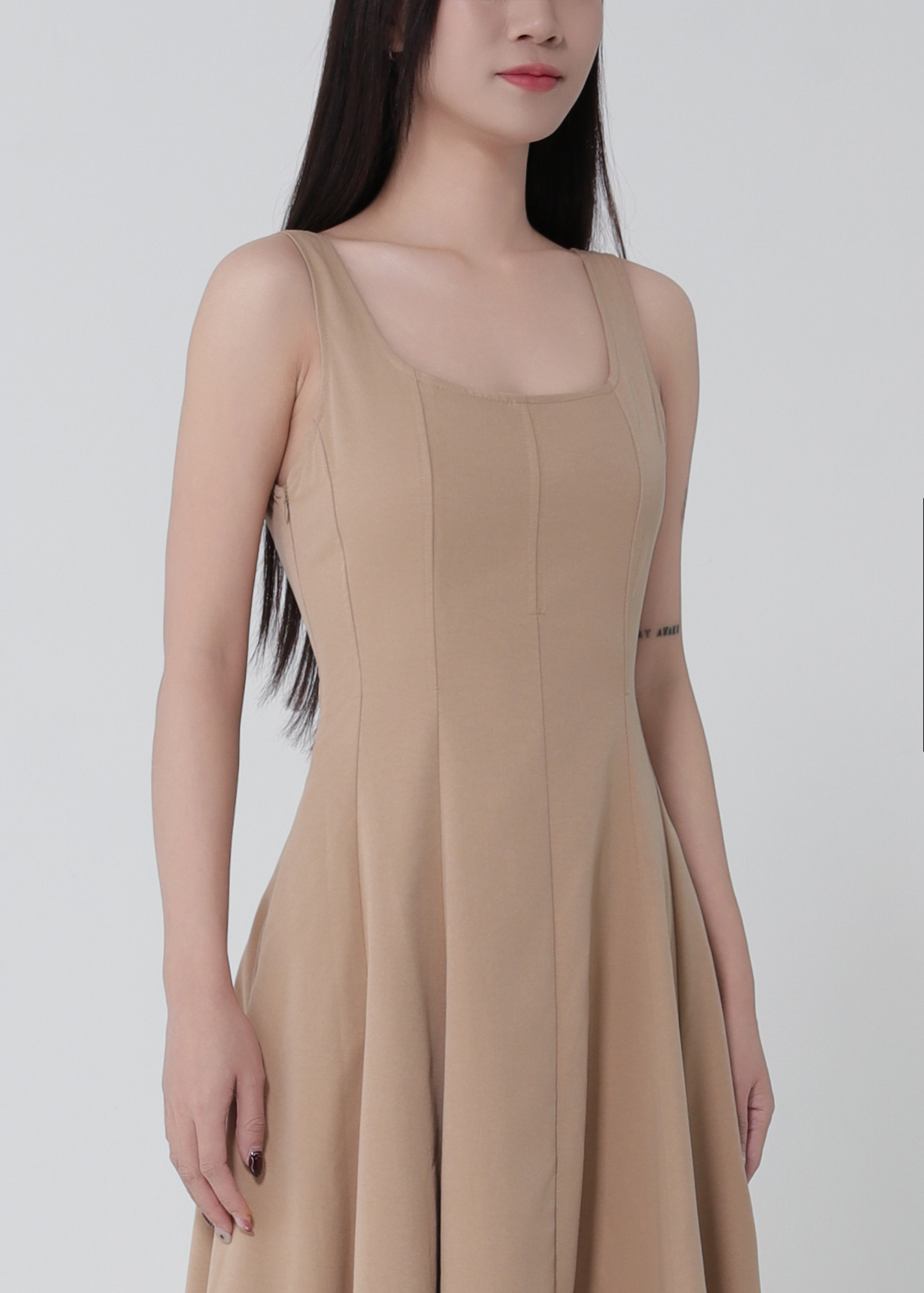 Elegant Wear Sleeveless Dress 52661
