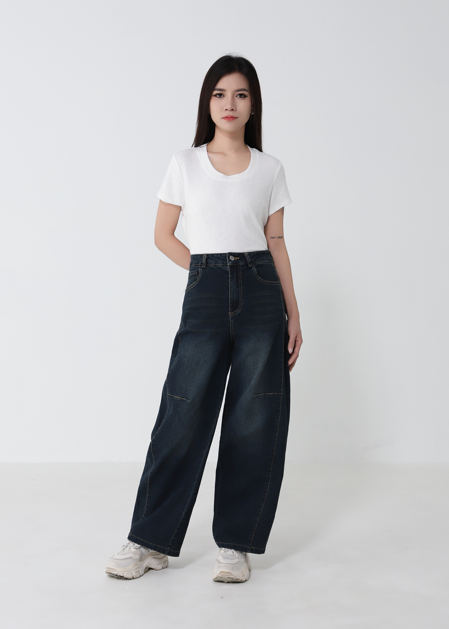 Denim long Pants 52754