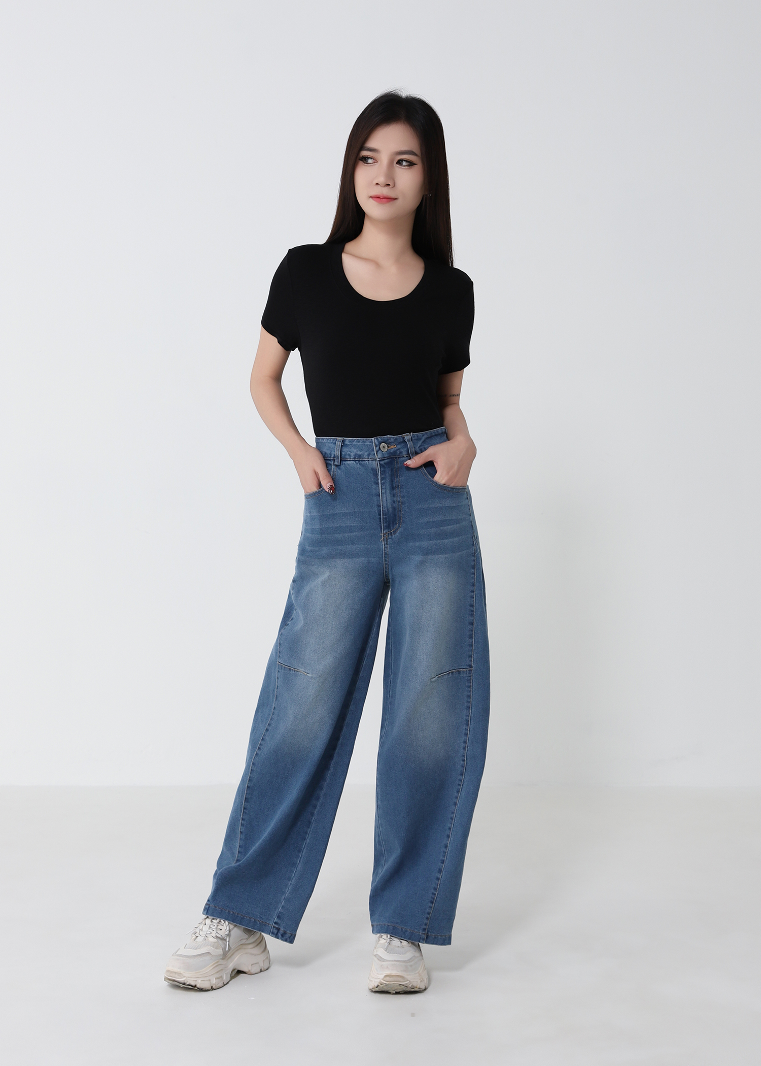 Denim long Pants 52754