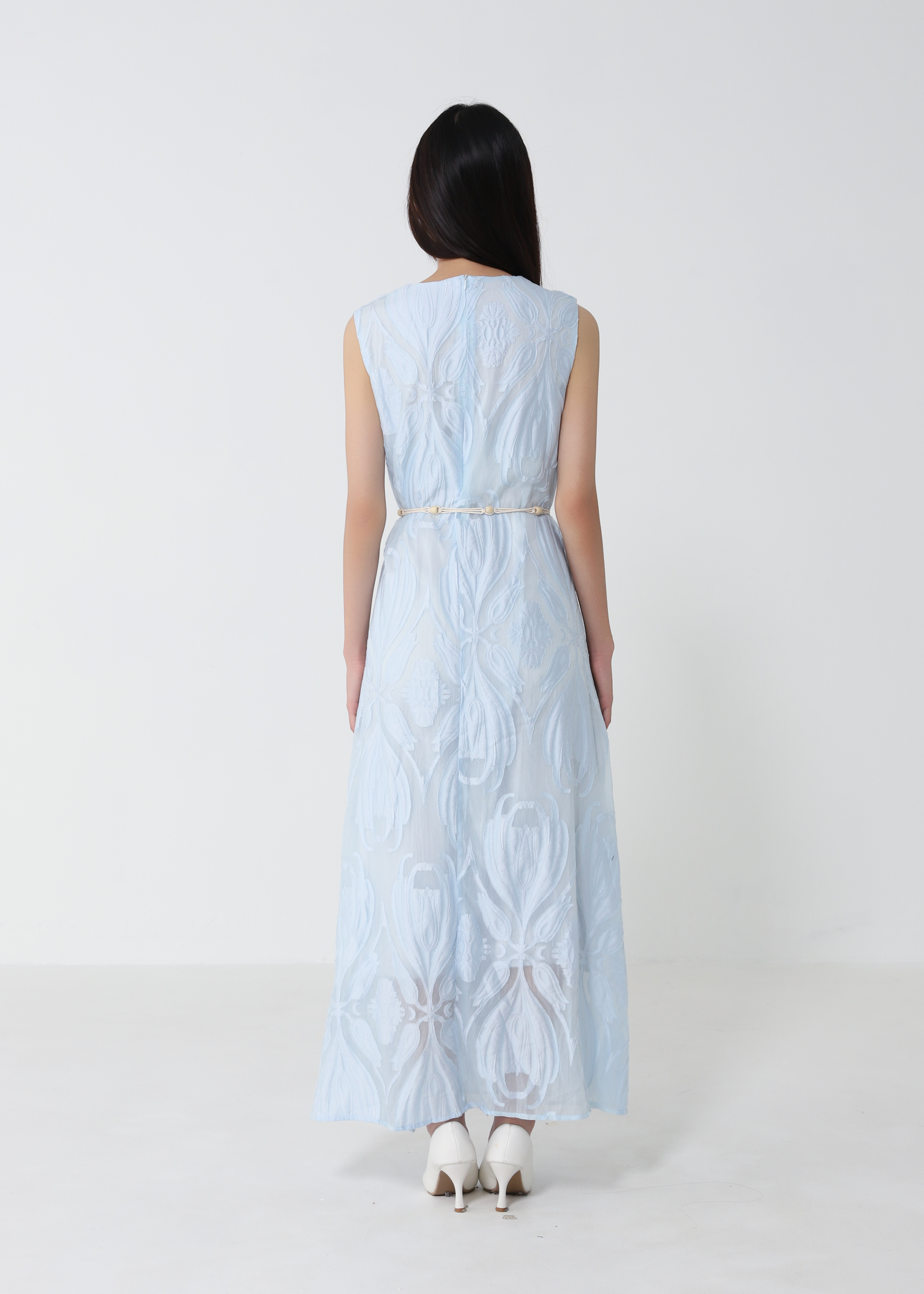 Elegant Wear Sleeveless Dress 52807
