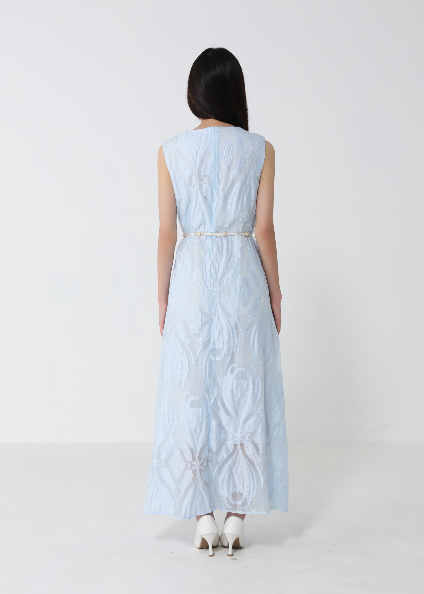 Elegant Wear Sleeveless Dress 52807