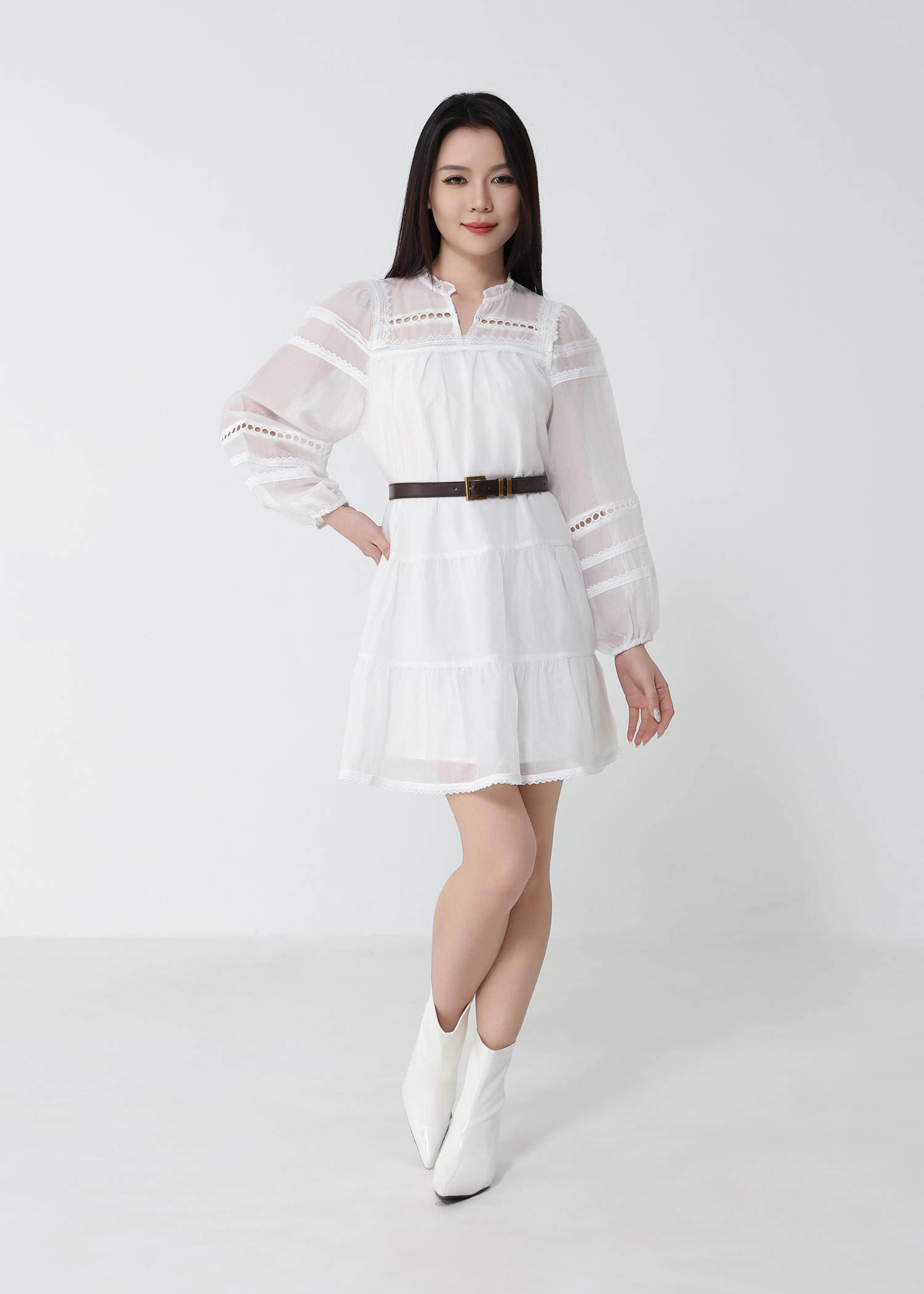 Elegant Lace Dress 53090