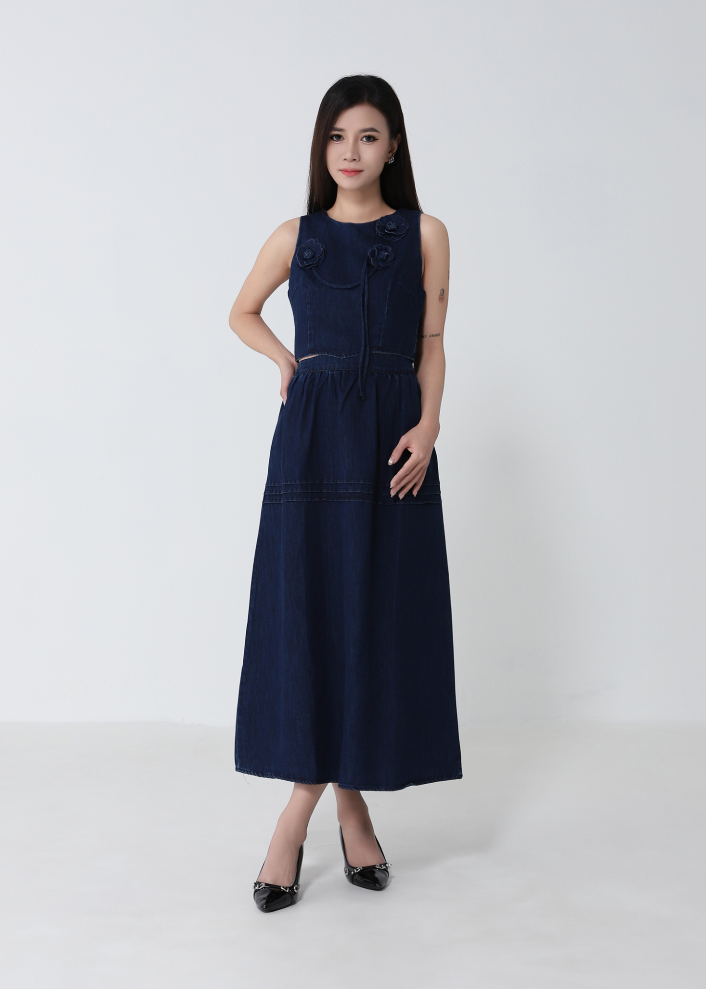 Flower Denim Set 53267