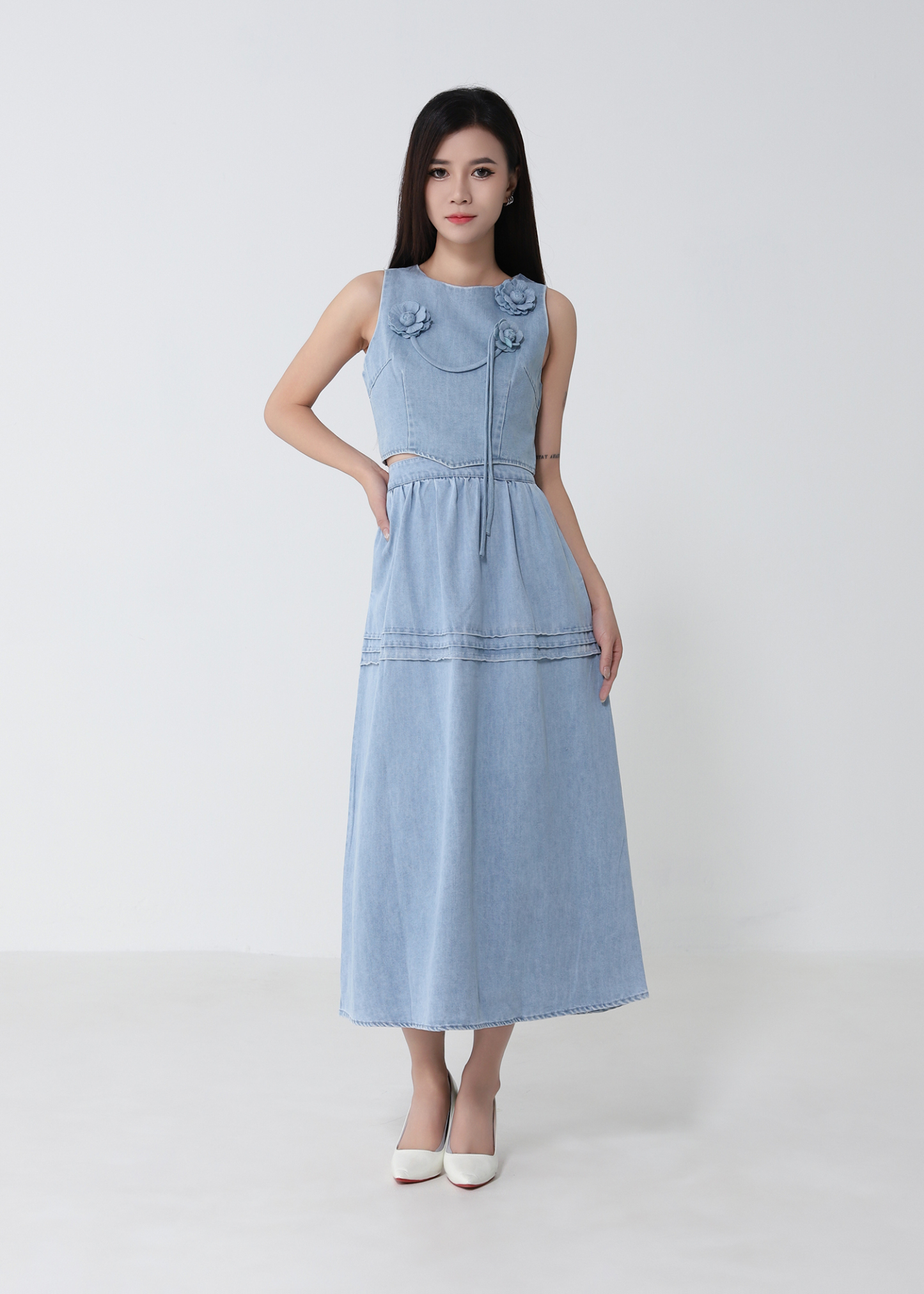 Flower Denim Set 53267