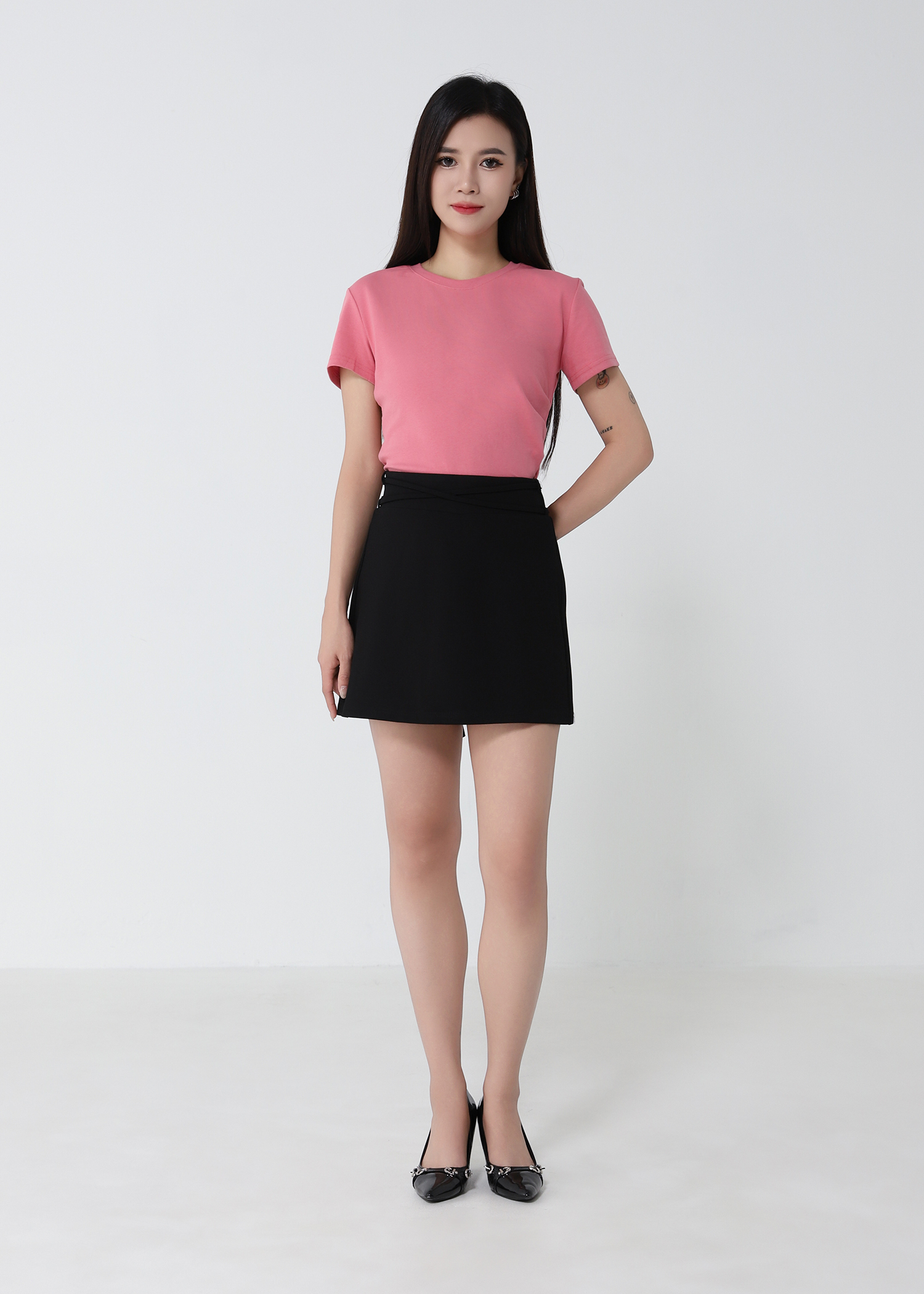 Side Pleated Top 53295