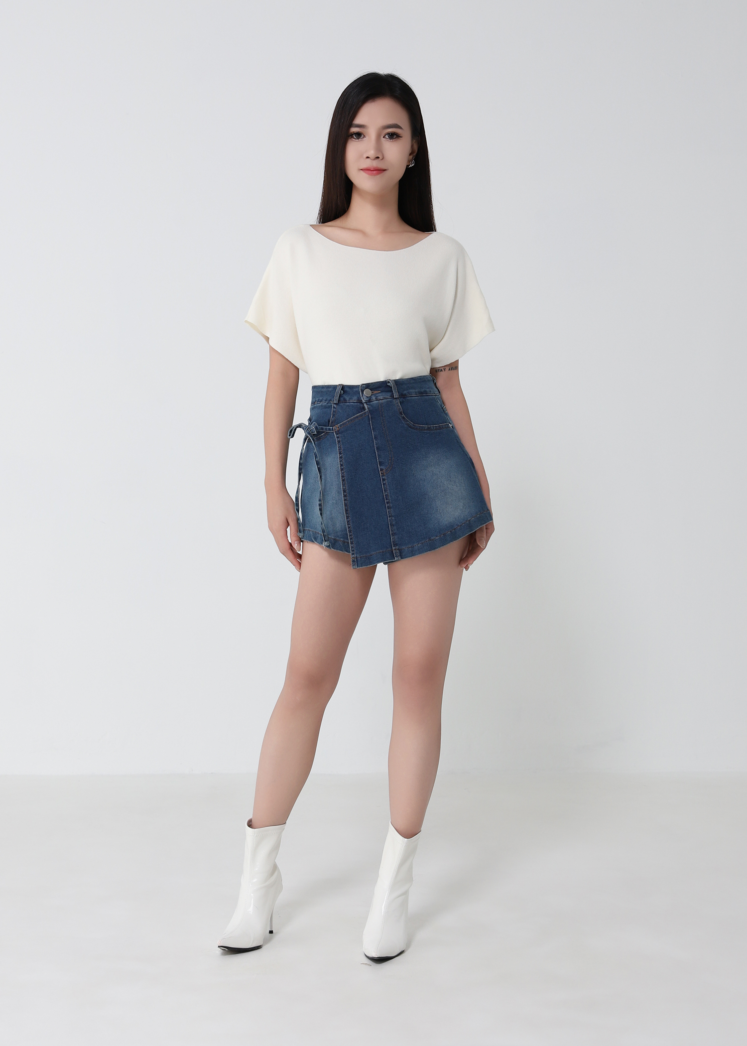 Cap Sleeve Knit Top 53478