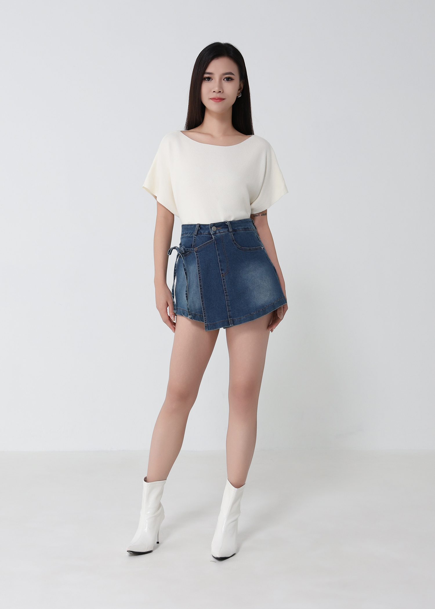 Cap Sleeve Knit Top 53478