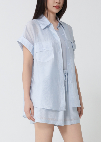 Casual Three Piece Shorts Set 53512