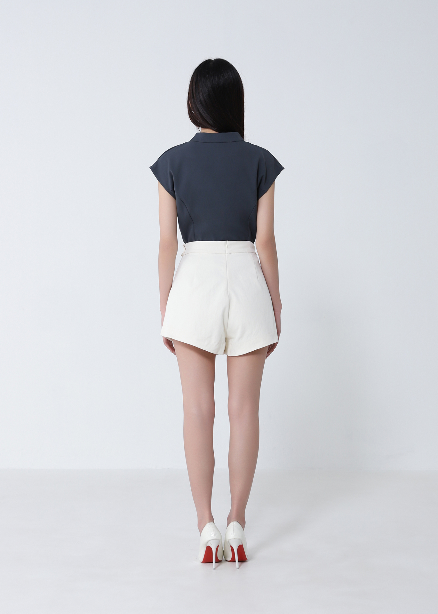 Formal Wear V Neck Top 53765