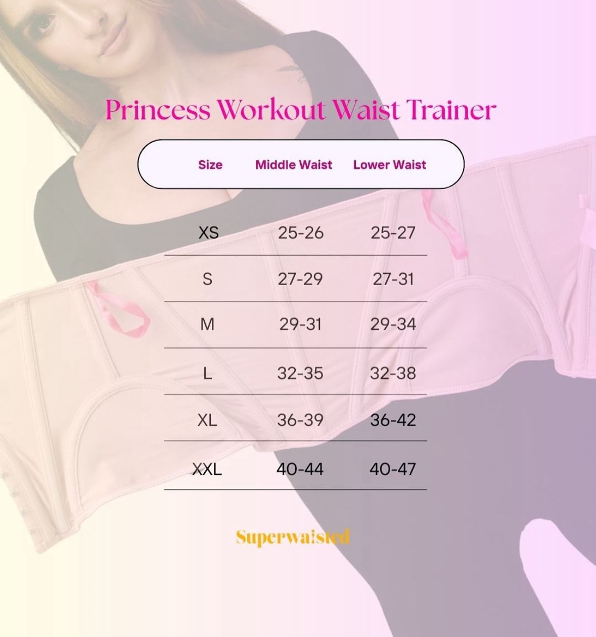 [SUPER WAISTED] PSP - PRINCESS WAIST TRAINER