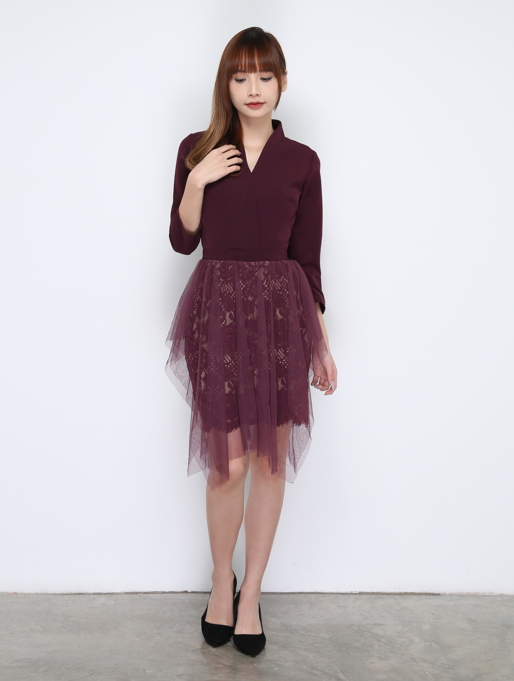 Bottom Lace Dress 9951