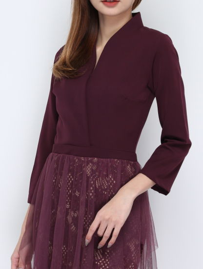 Bottom Lace Dress 9951