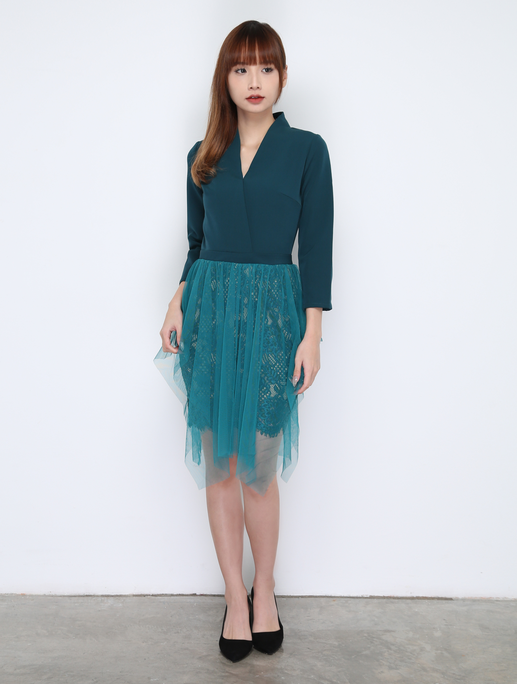 Bottom Lace Dress 9951