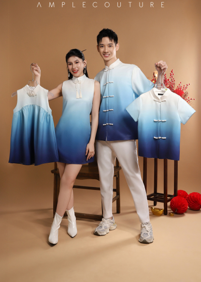 Gradient Colour Dress  - Kids AC329